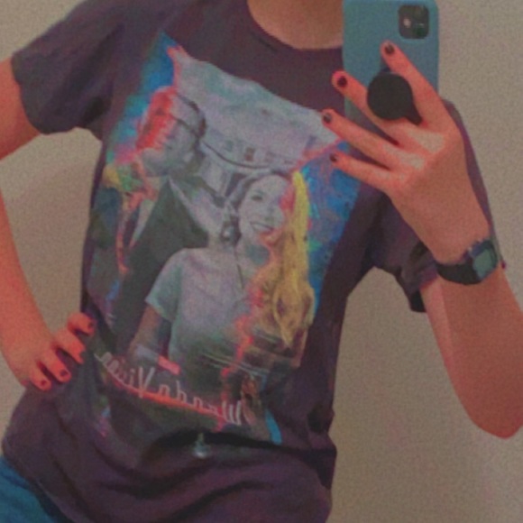 Hot Topic Tops - Vintage Wanda Vision T-shirt black cotton medium